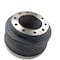 Gunite Drum, Brake, Outboard Mount, Bda, Disc, 16.50 X 8.00 9003782X - alternate 5